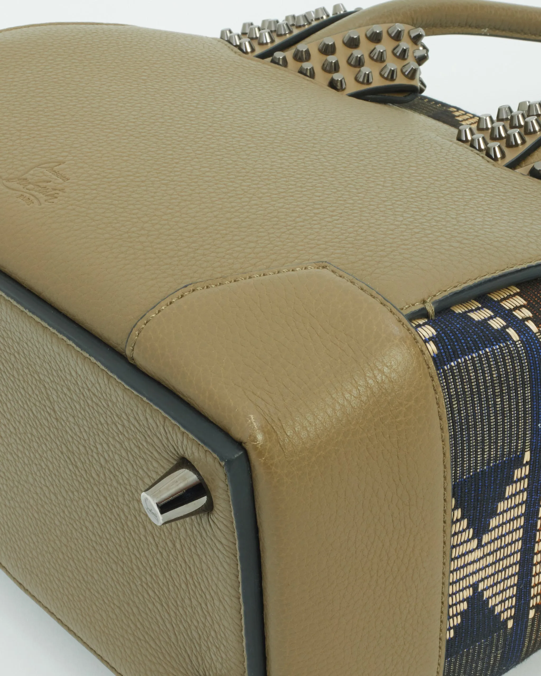 Christian Louboutin Taupe Leather Eloise Tote Bag