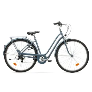 CITY BIKE ELOPS 120 LOW FRAME - blue
