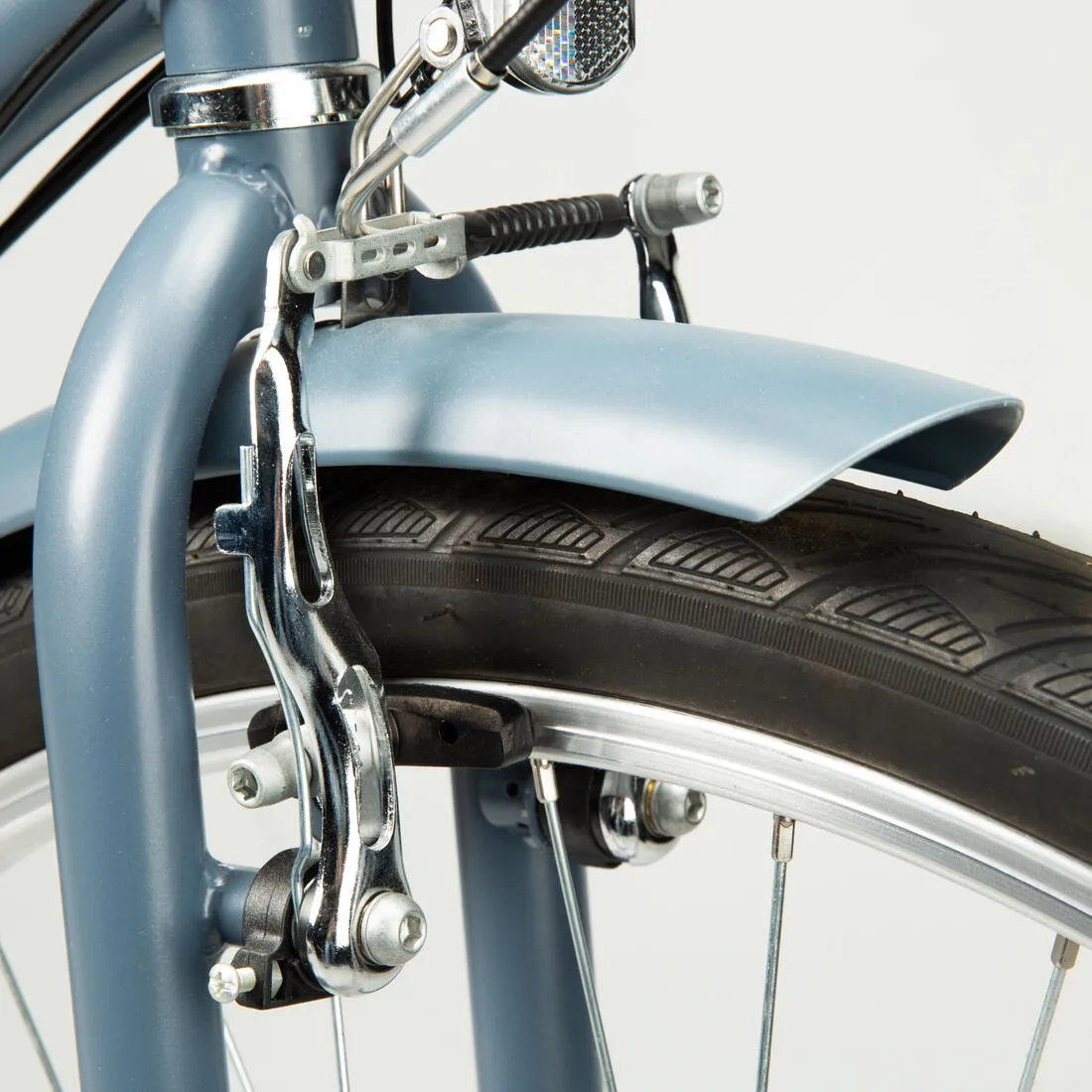 CITY BIKE ELOPS 120 LOW FRAME - blue