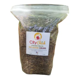 CityChick "DoGood" Grubs - 1.50 lb bag of Dried Black Soldier Fly larvae