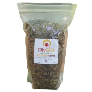 CityChick "DoGood" Grubs - Dried Black Soldier Fly larvae