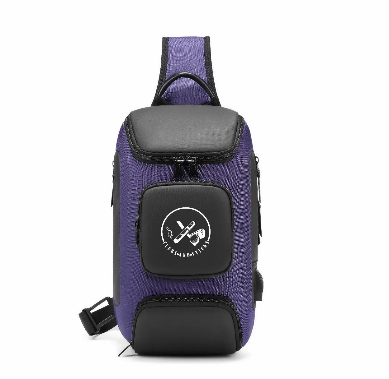 Clubs And Sticks Waterproof Sling Bag