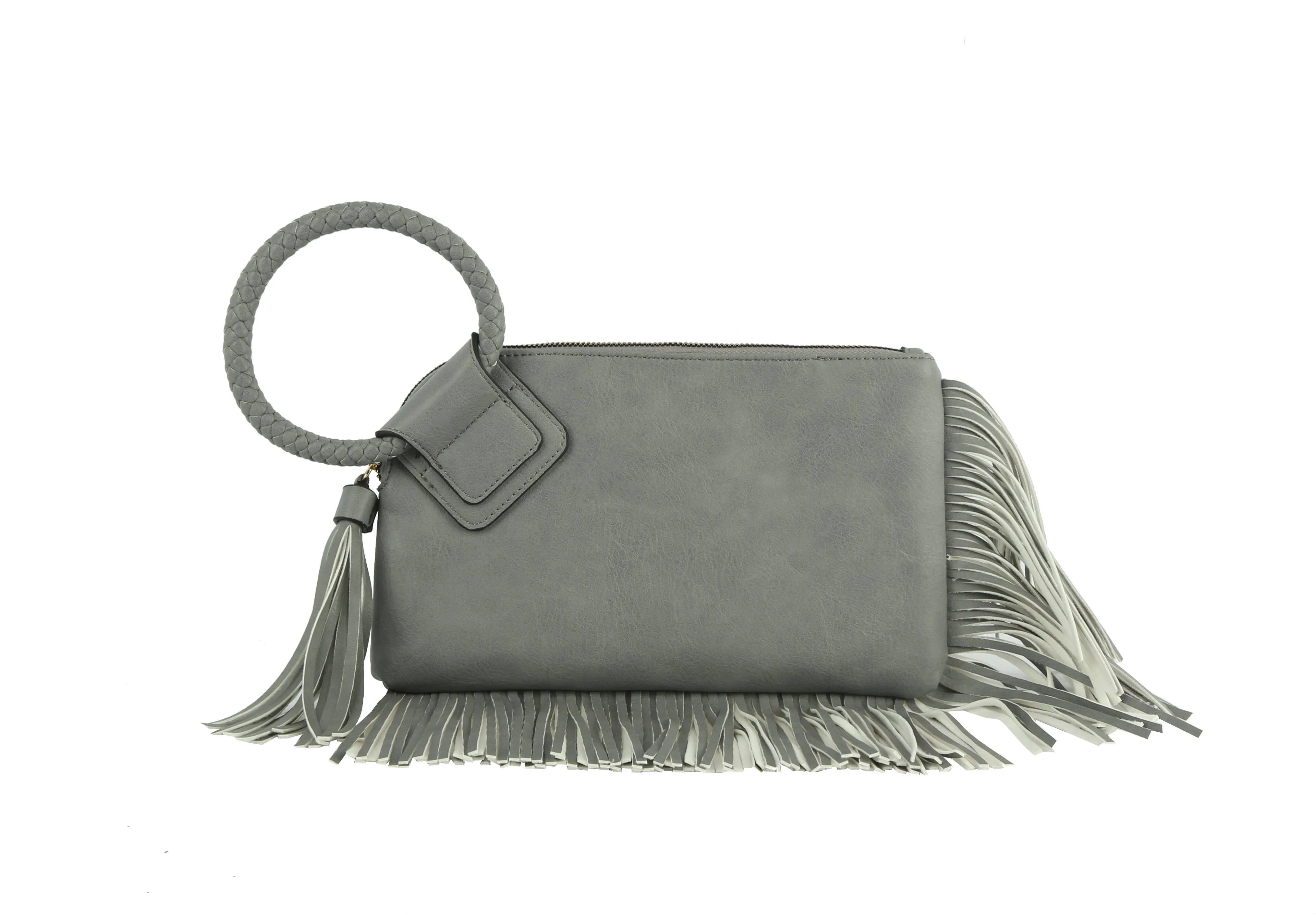 Clutch  Fringed Wristlet Evening Bags Purse Wallet For Women