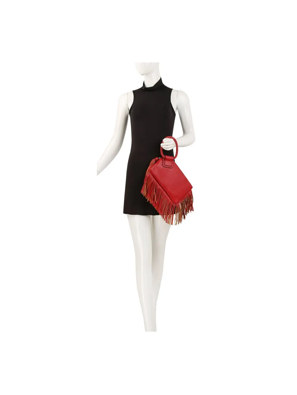 Clutch  Fringed Wristlet Evening Bags Purse Wallet For Women