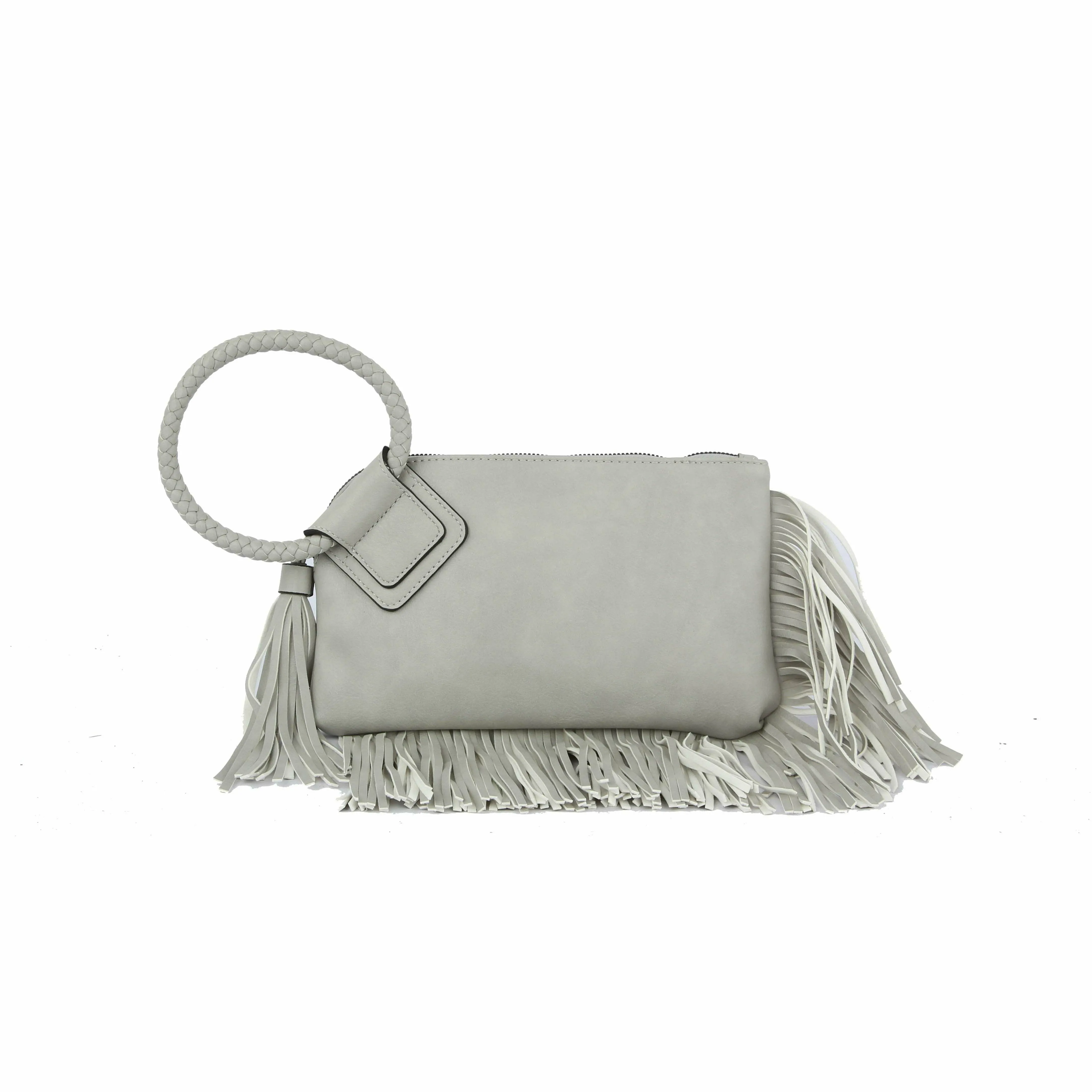 Clutch  Fringed Wristlet Evening Bags Purse Wallet For Women