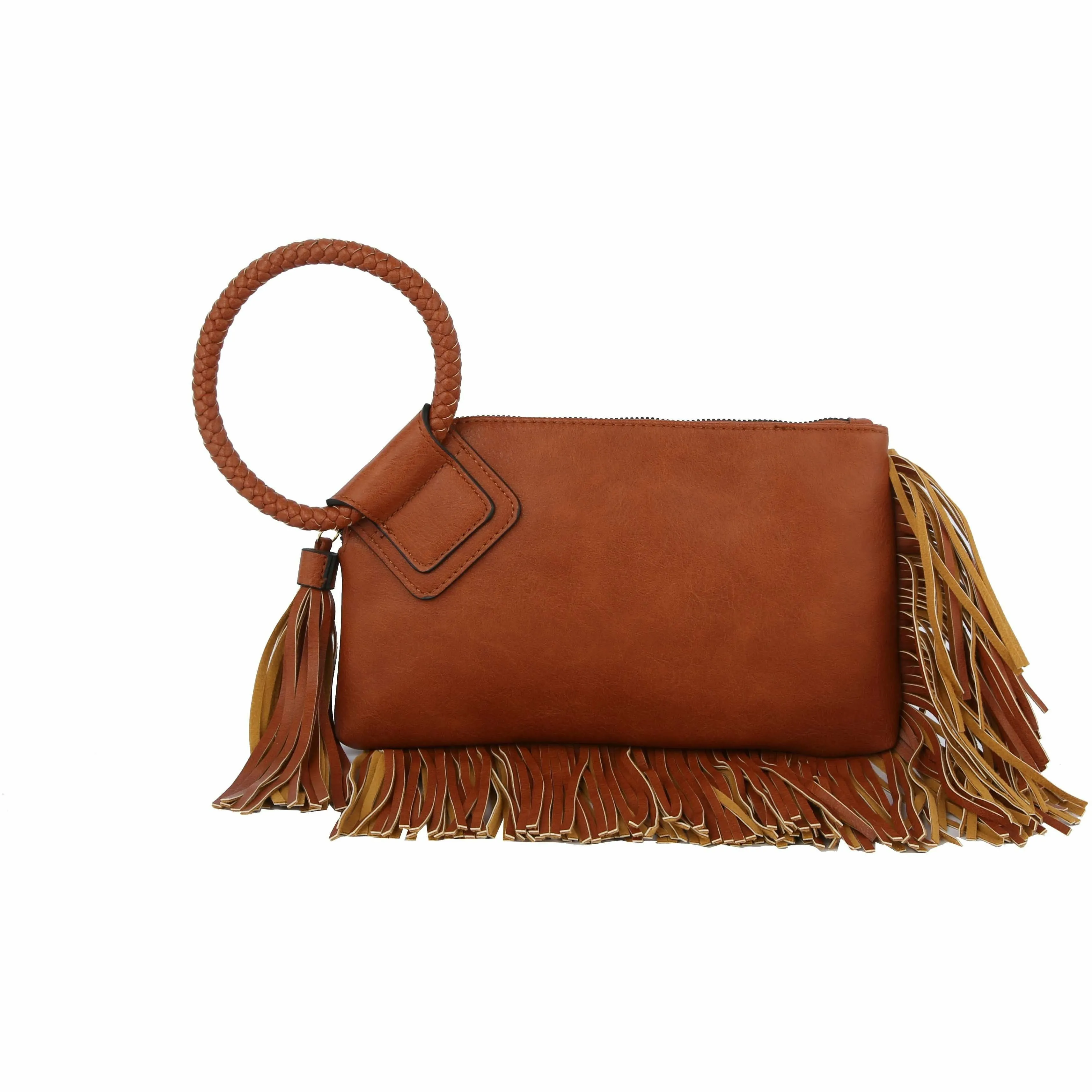 Clutch  Fringed Wristlet Evening Bags Purse Wallet For Women