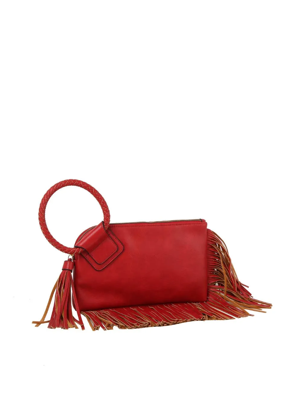 Clutch  Fringed Wristlet Evening Bags Purse Wallet For Women