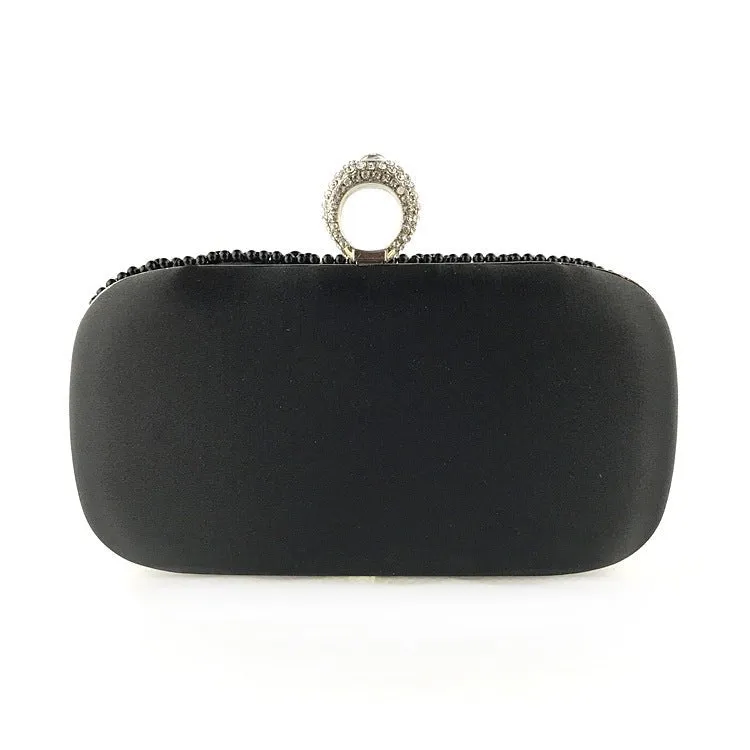 Clutch Party Evening Bag Wedding Purse Crystal Chain Shoulder Bag