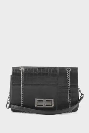 Cross Shoulder Bags B14980-Black