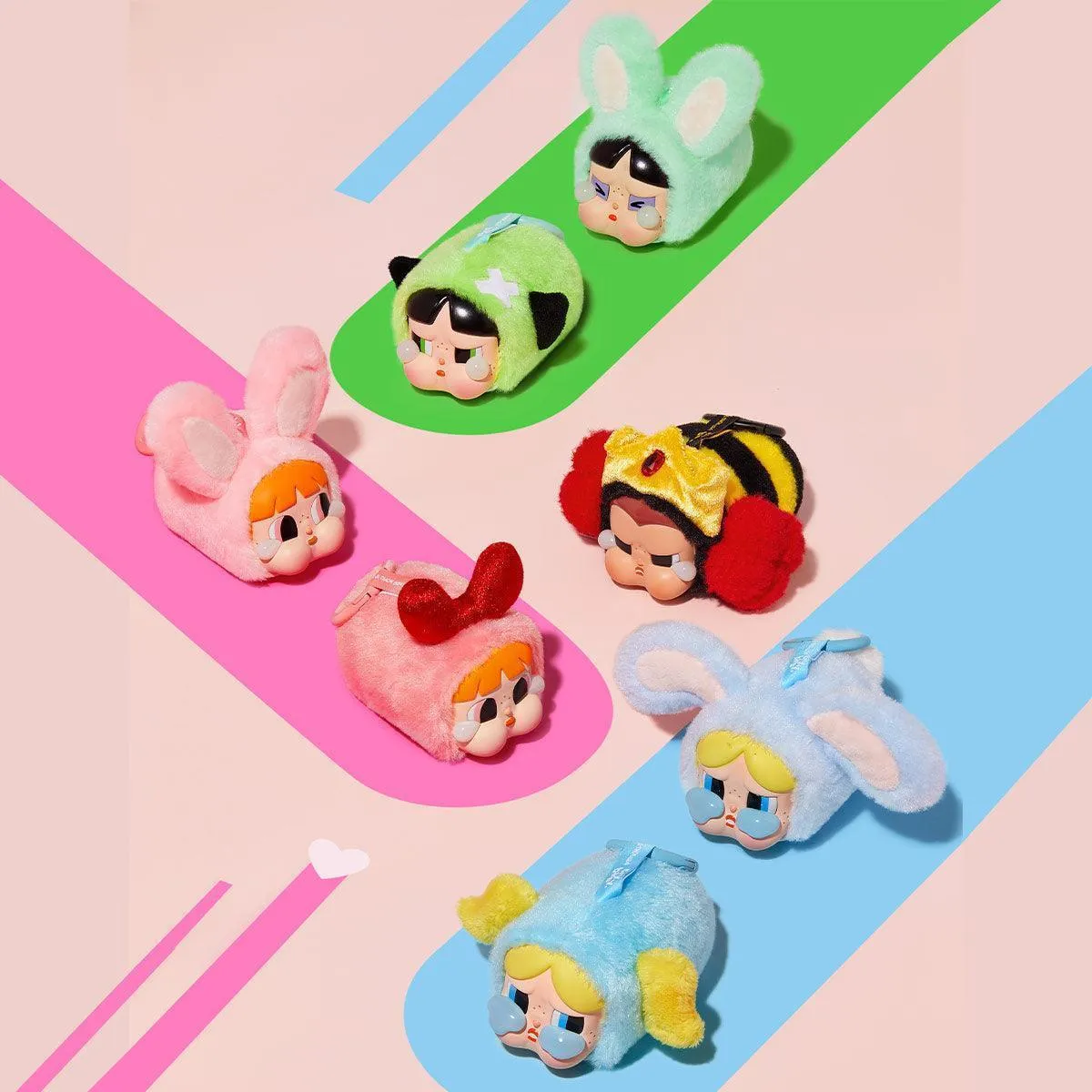 Crybaby x Powerpuff Girls Vinyl Face Plush