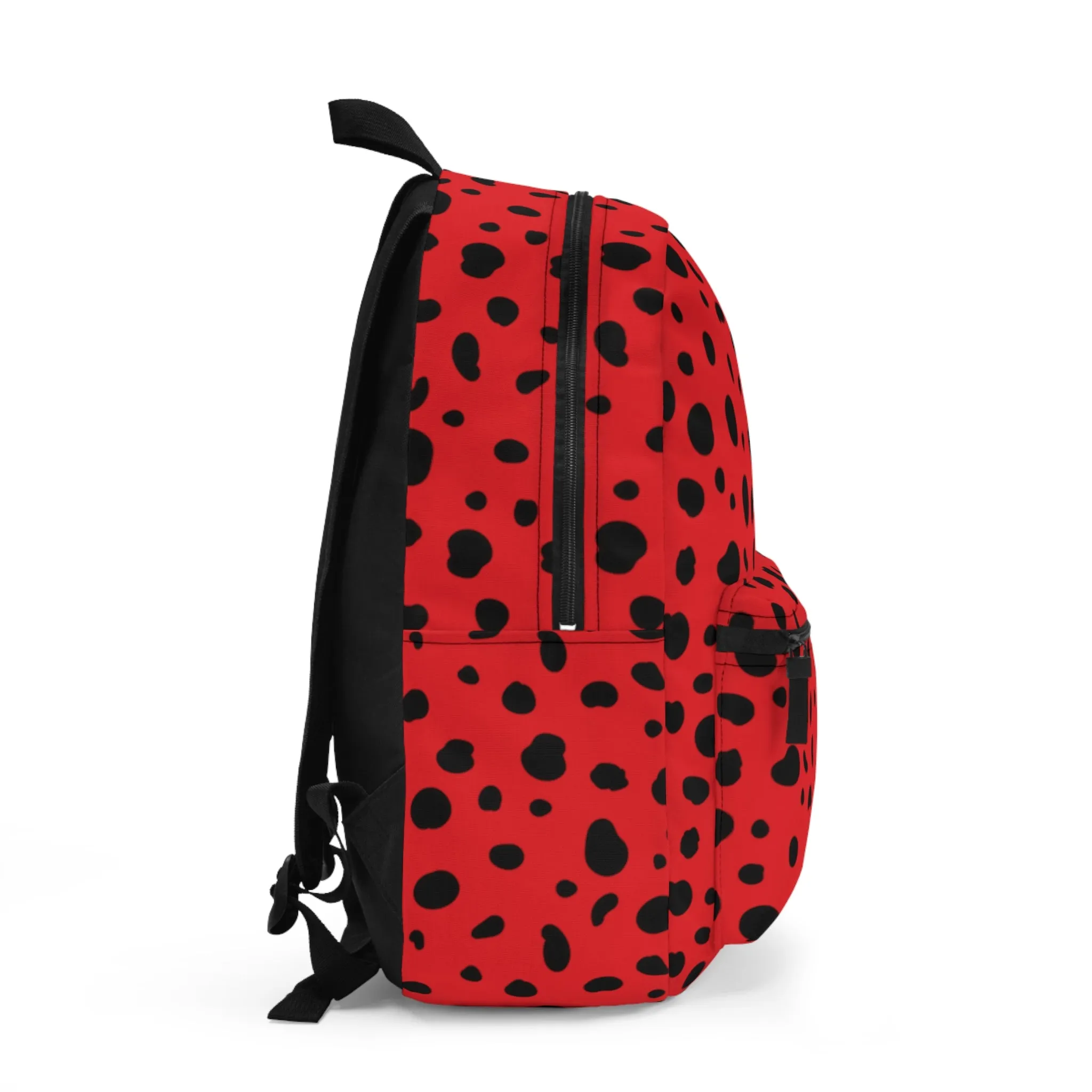 Dalmatian Print Dog Kids Back Pack Personalized Book Bag