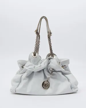 Dior White Leather Le Trente Shoulder bag