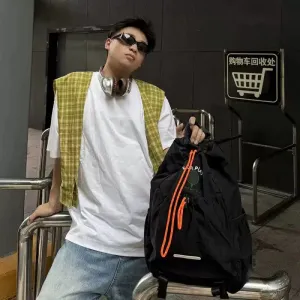 Drawstring Closure Urban Backpack