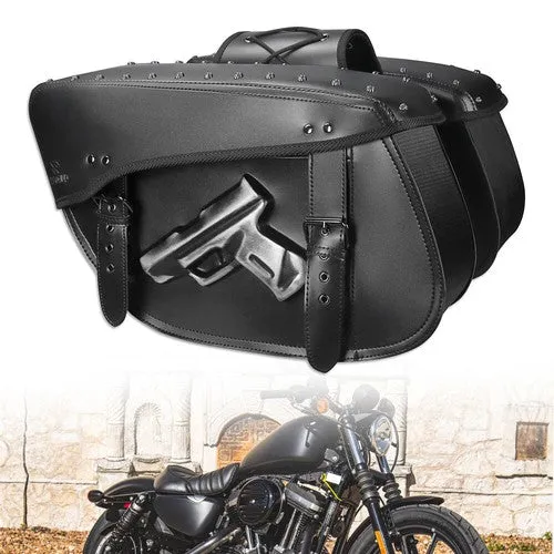 Durable Motorcycle Saddle Bags - Stylish Storage Space