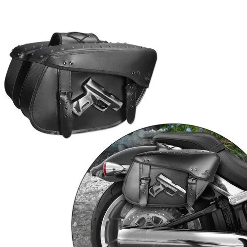 Durable Motorcycle Saddle Bags - Stylish Storage Space