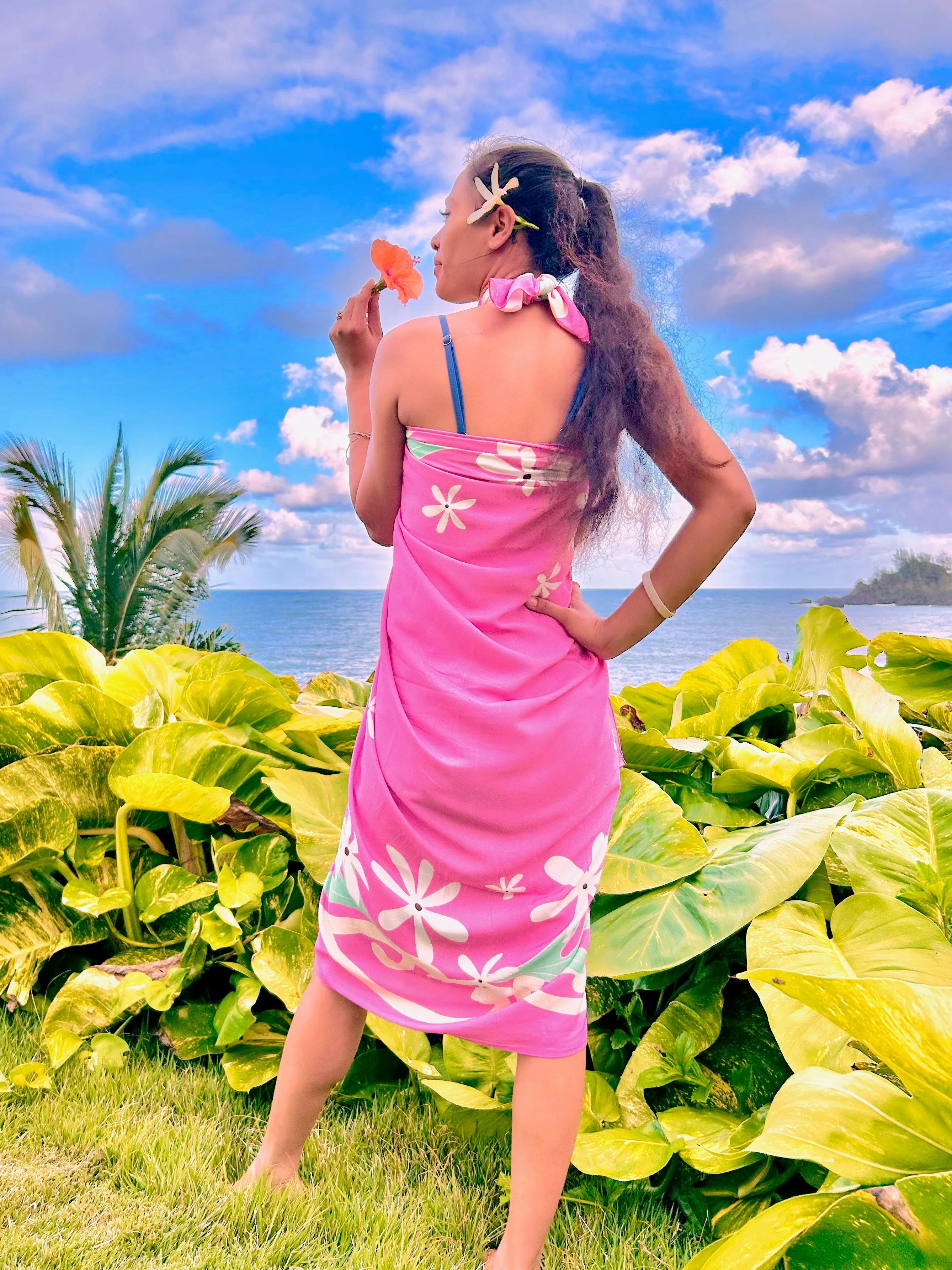 ECO PAREO - FAIRY TIARE Rose - FULL SIZE