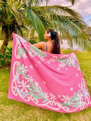 ECO PAREO - FAIRY TIARE Rose - FULL SIZE