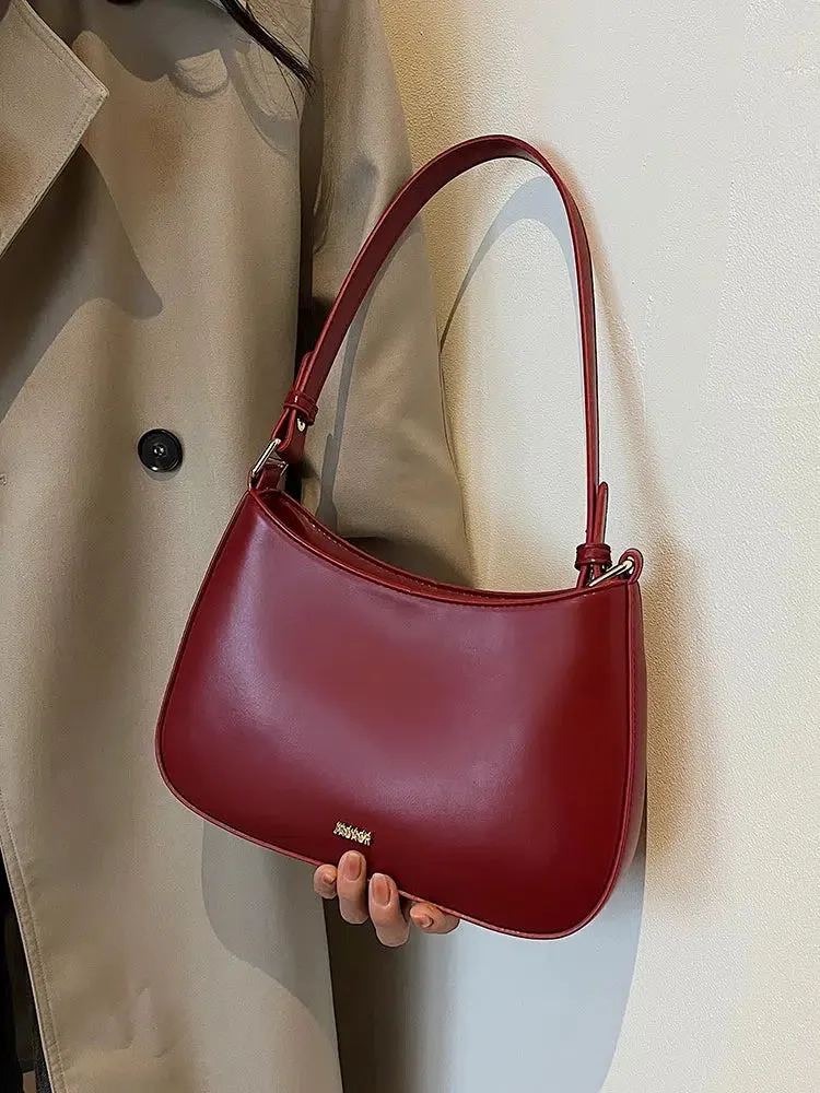 Elegant Leather Shoulder Bag