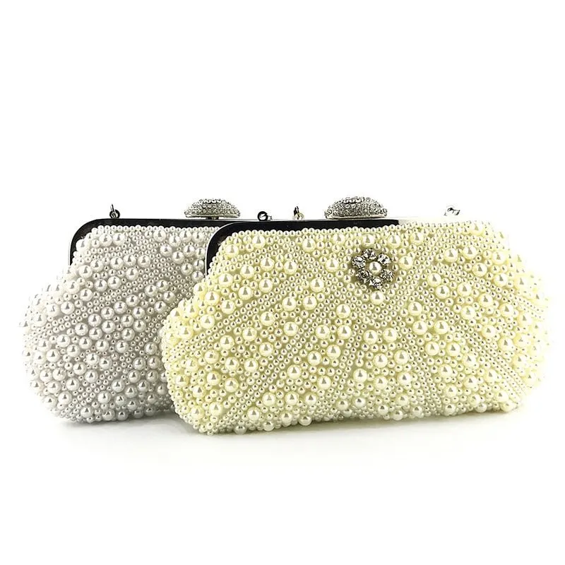 Elegant Pearl Evening Handbags