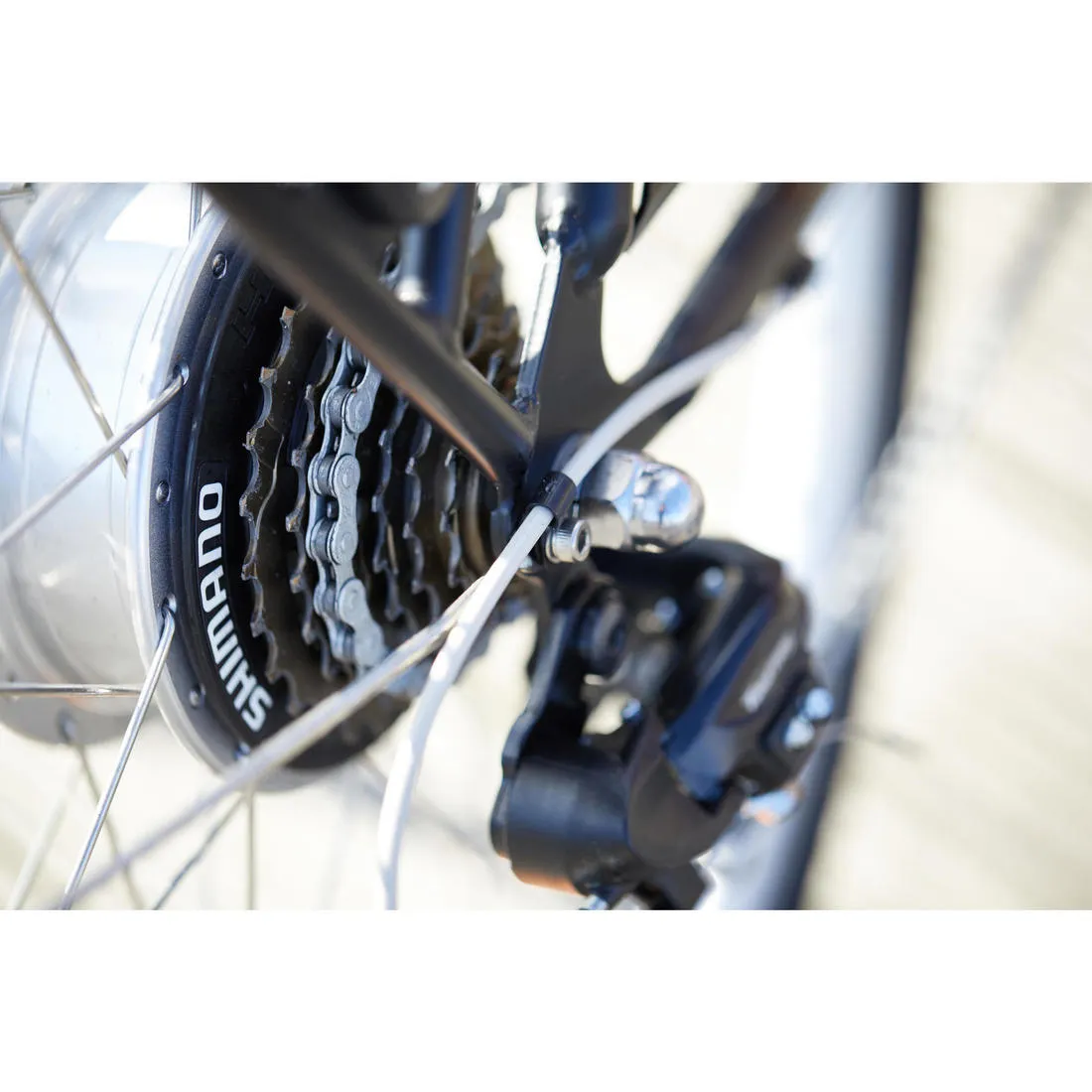 Elops 500 E Low Frame Electric City Bike