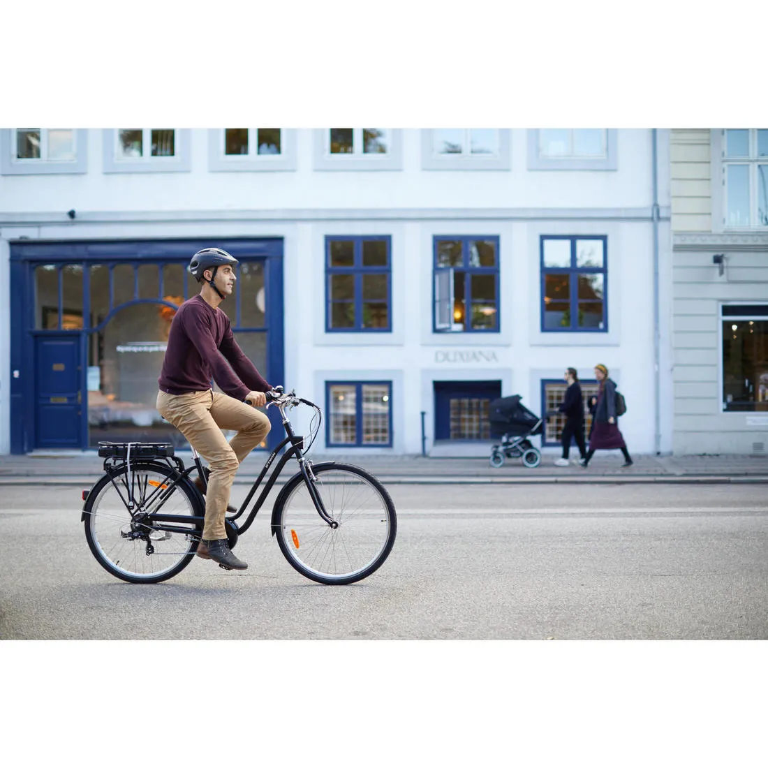Elops 500 E Low Frame Electric City Bike