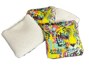 Emerald Mini Cornhole Bags (Tiger Swag)