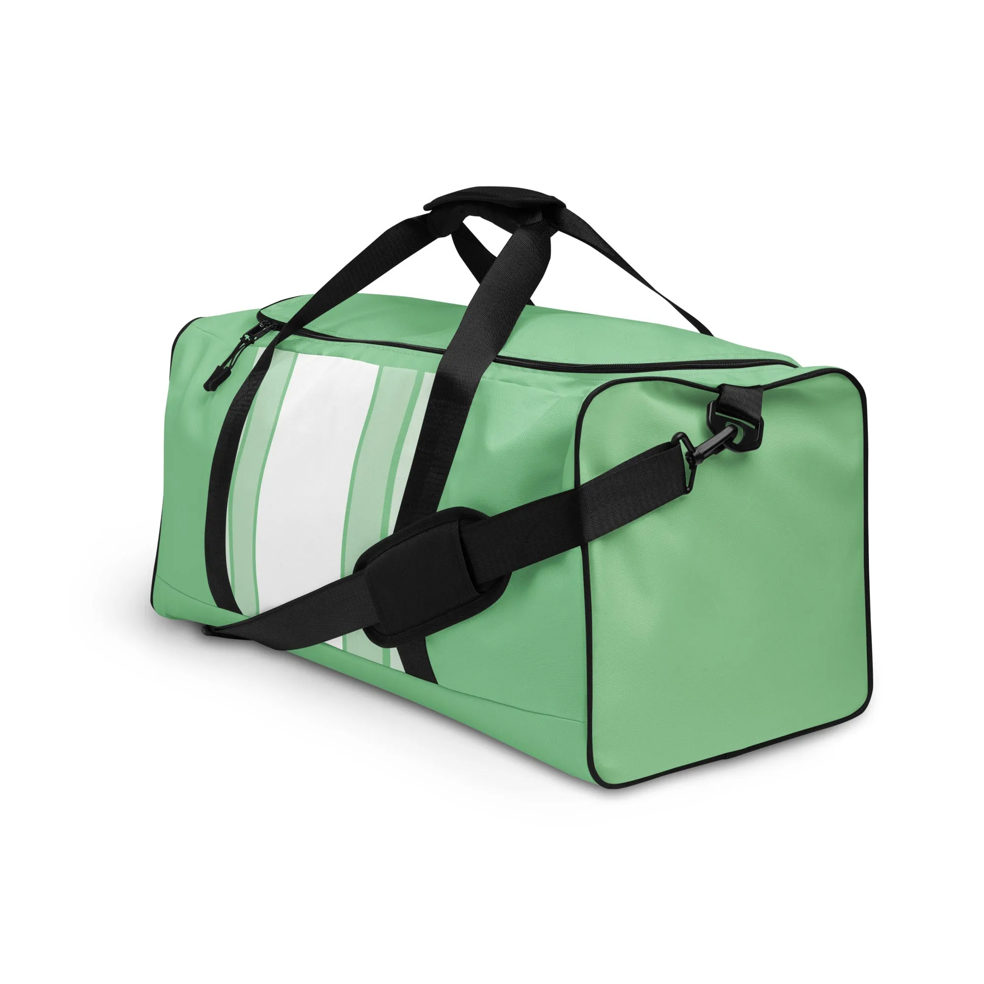 Emerald White - Sustainably Made Duffle Bag
