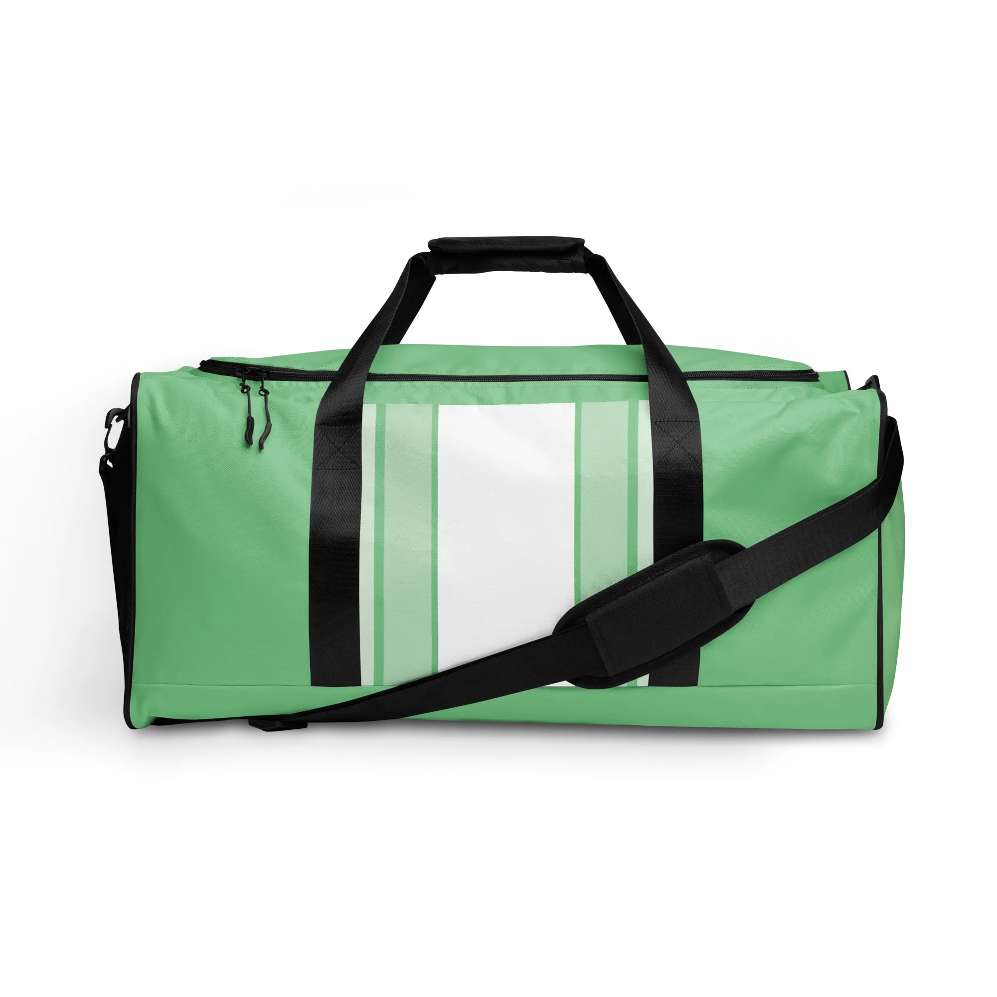 Emerald White - Sustainably Made Duffle Bag