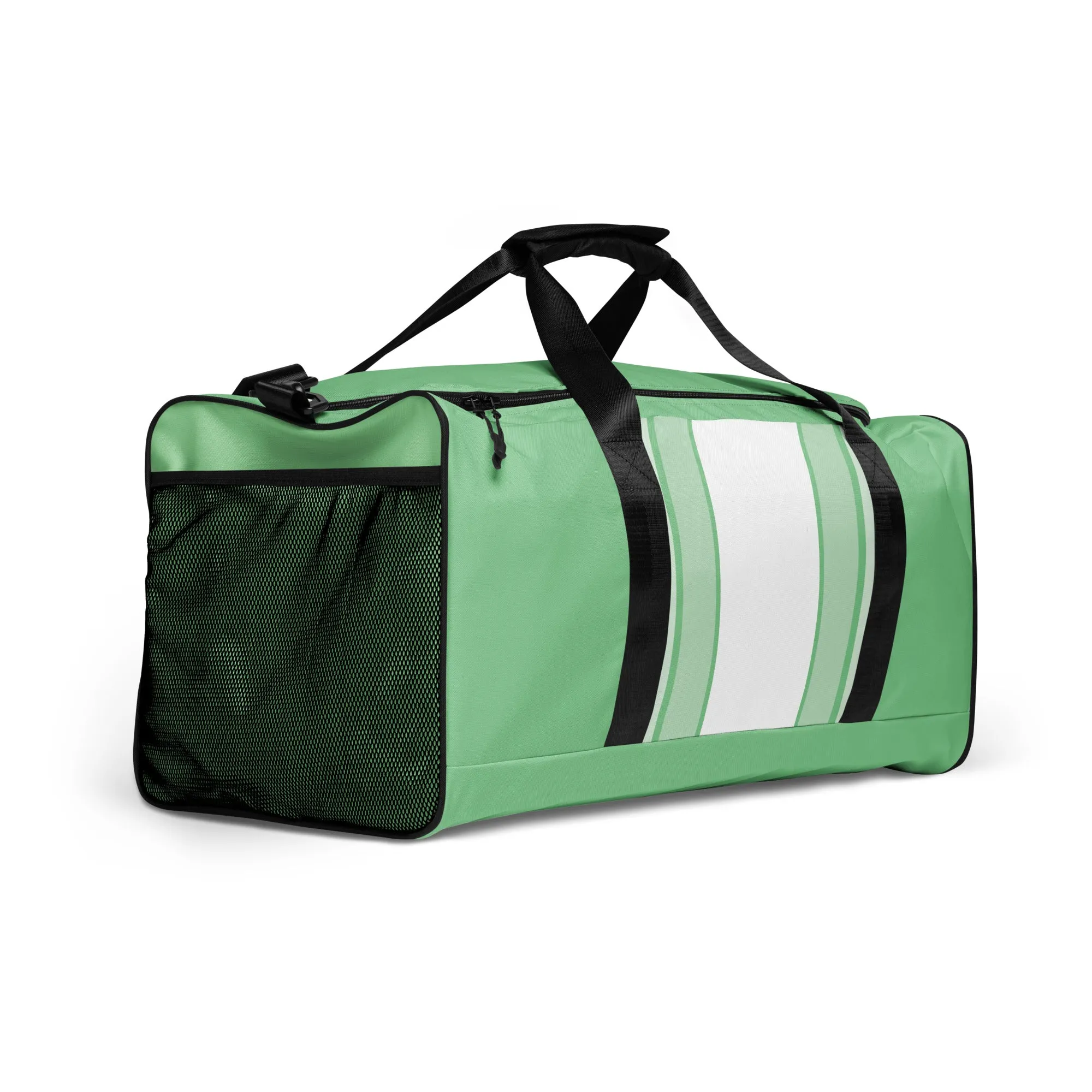 Emerald White - Sustainably Made Duffle Bag