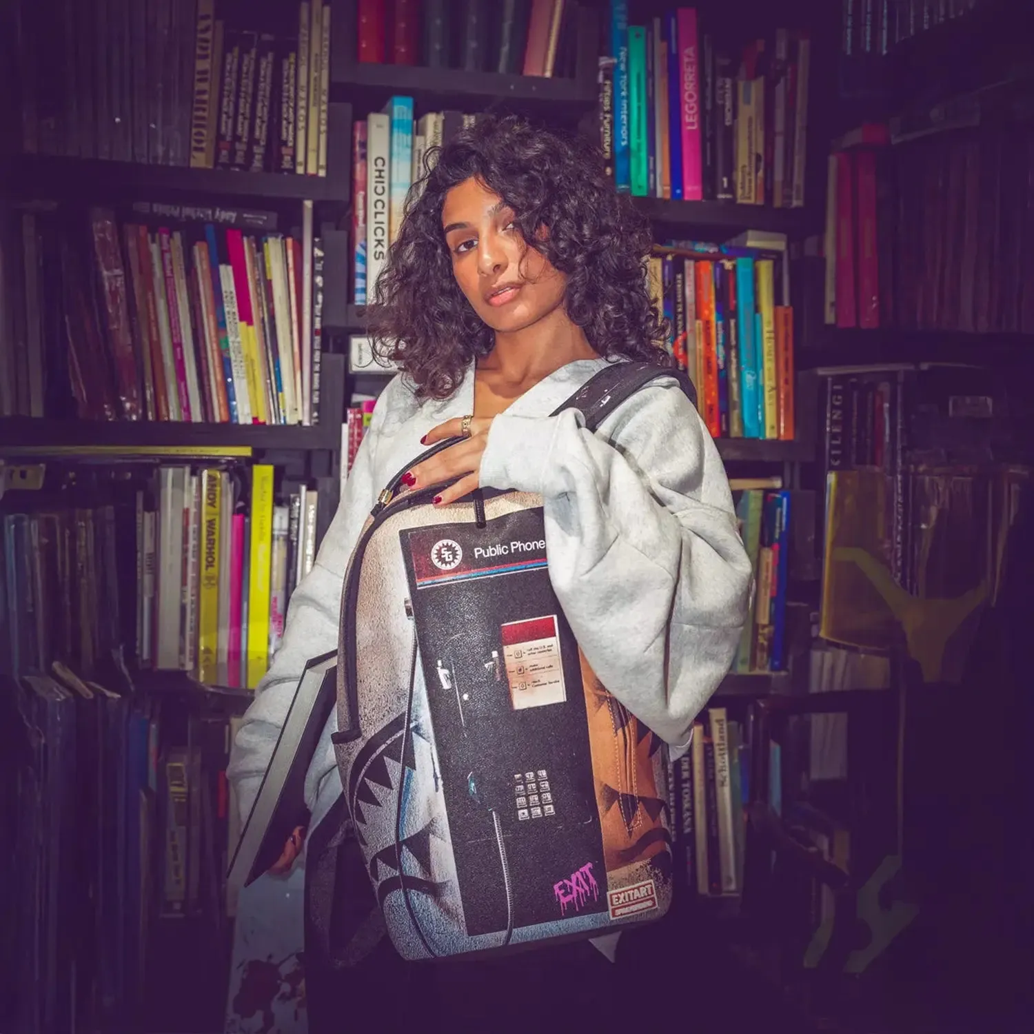 Exit Pay Phone Backpack