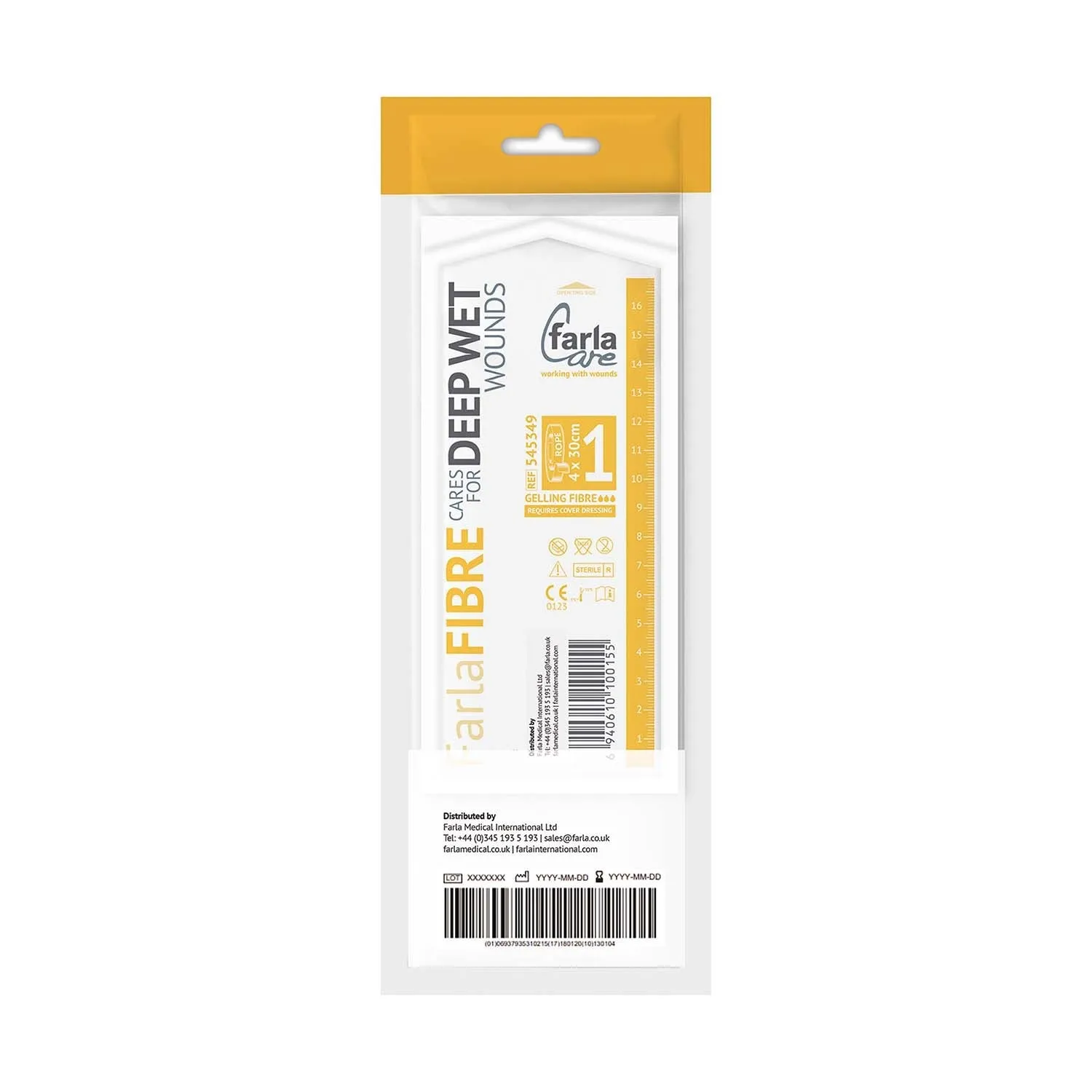FarlaFIBRE Gelling Fibre | 4 x 30cm | Rope | Pack of 5