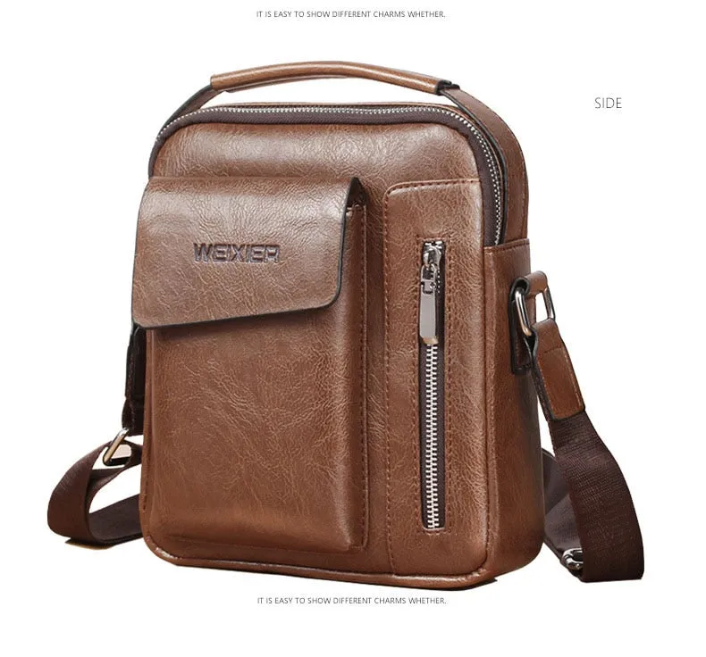 Fashion Men Shoulder  Business Messenger Bags