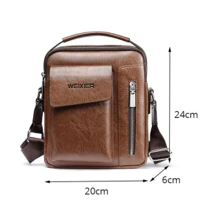 Fashion Men Shoulder  Business Messenger Bags