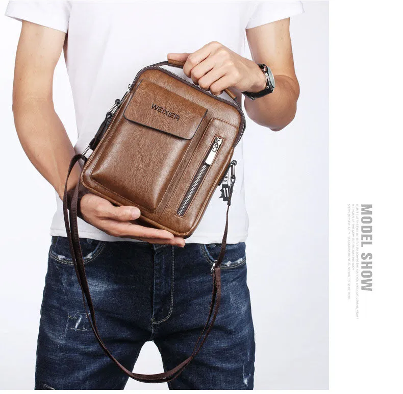Fashion Men Shoulder  Business Messenger Bags
