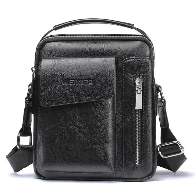 Fashion Men Shoulder  Business Messenger Bags