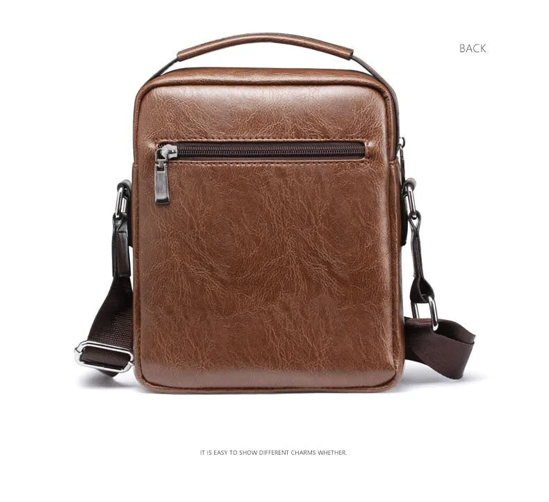 Fashion Men Shoulder  Business Messenger Bags