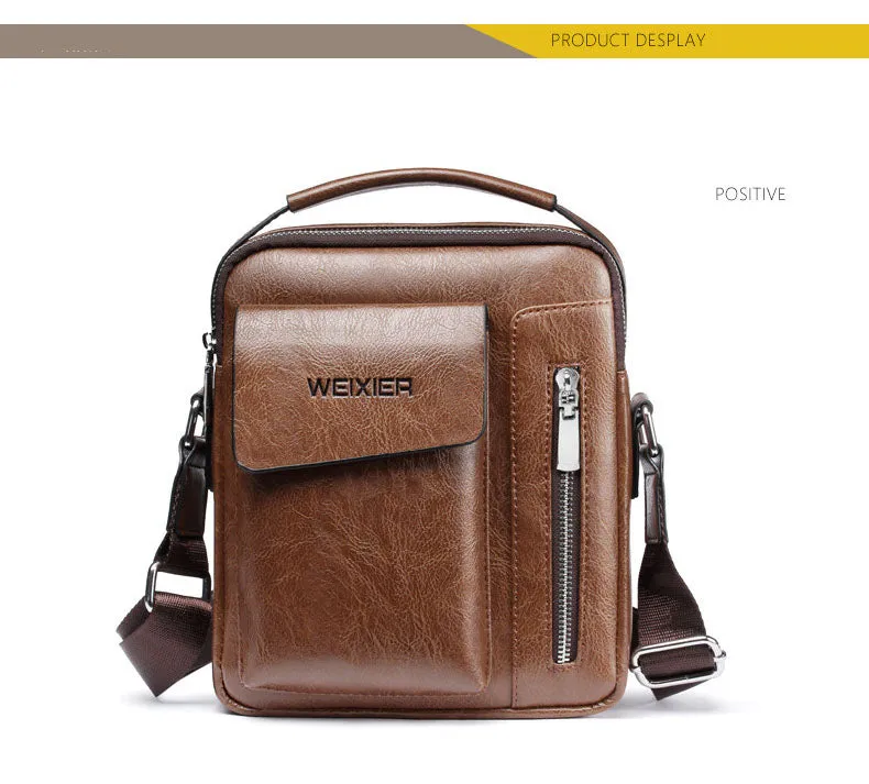 Fashion Men Shoulder  Business Messenger Bags