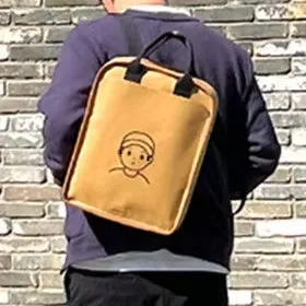 FineWorld Washable Kraft Paper Backpack Men-Women
