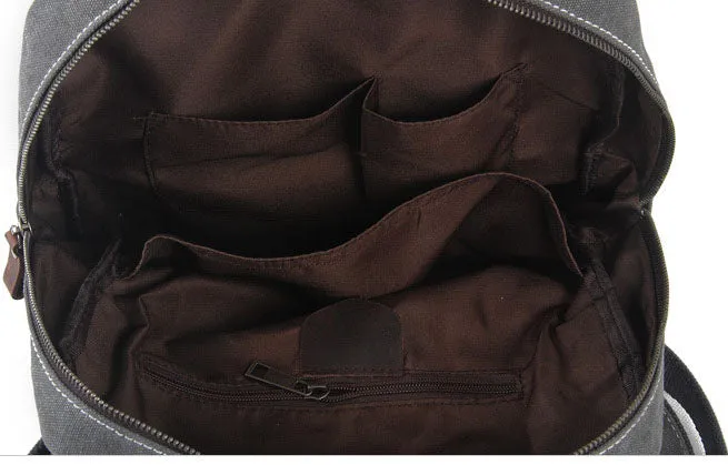 Flash Sale Waxed Canvas Backpack/Rucksack, School Backpack, Travel Backpack