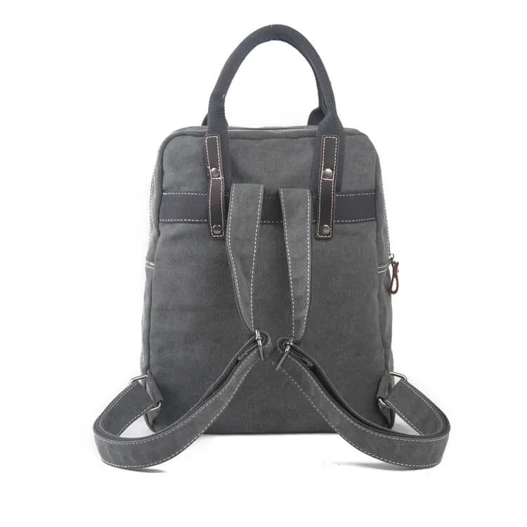 Flash Sale Waxed Canvas Backpack/Rucksack, School Backpack, Travel Backpack