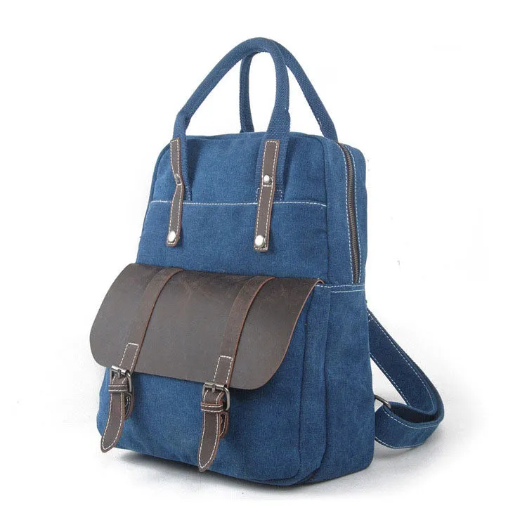 Flash Sale Waxed Canvas Backpack/Rucksack, School Backpack, Travel Backpack