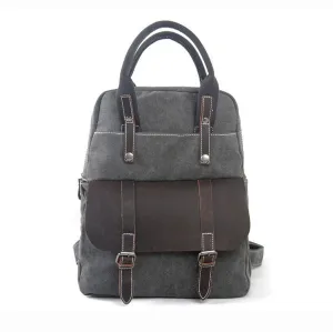 Flash Sale Waxed Canvas Backpack/Rucksack, School Backpack, Travel Backpack