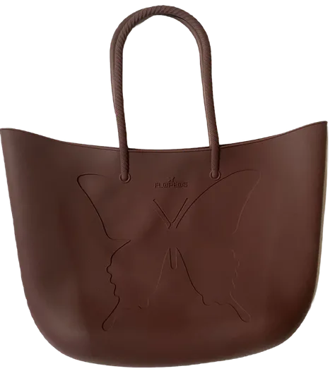 FLOPEDS SILICONE BAG CHOCO BROWN