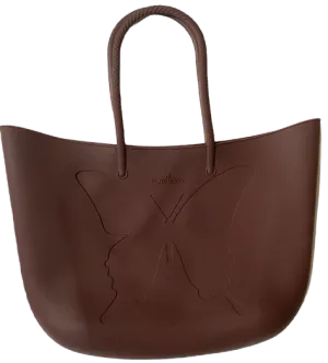 FLOPEDS SILICONE BAG CHOCO BROWN