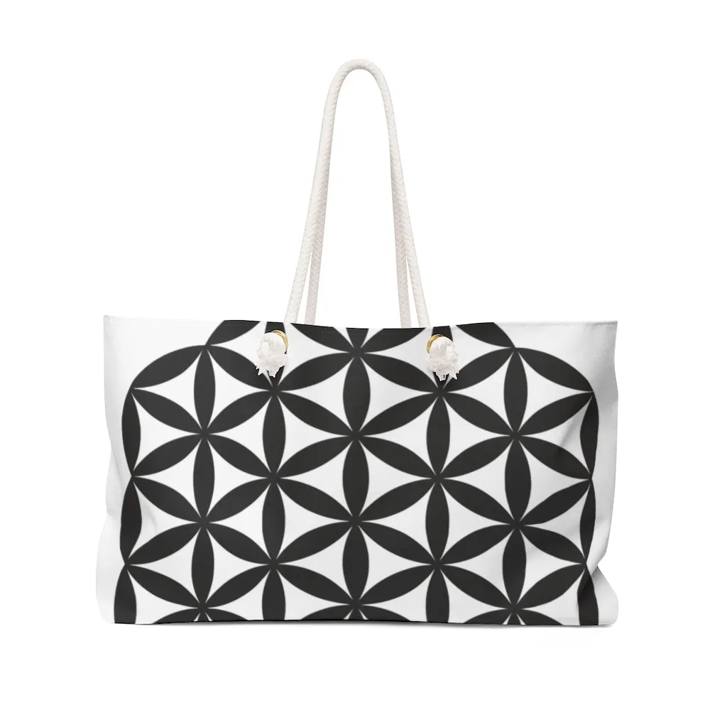 Flower of Life Weekender Bag