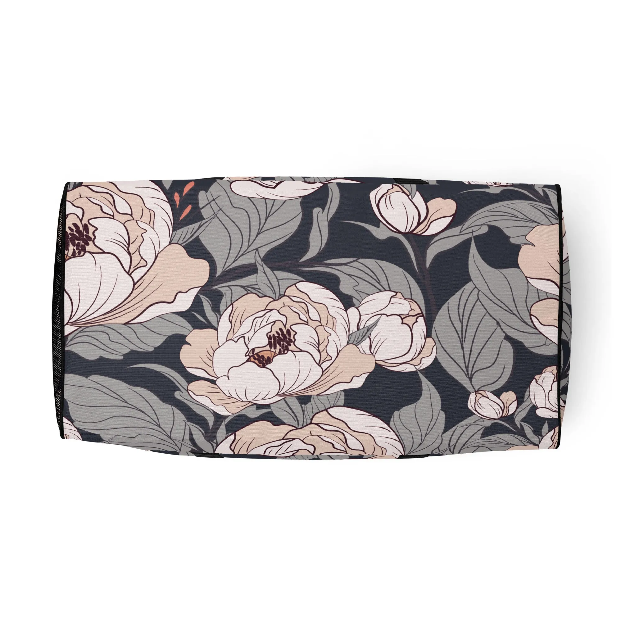 Flower Painting Artwork - Sustainably Made Duffle Bag