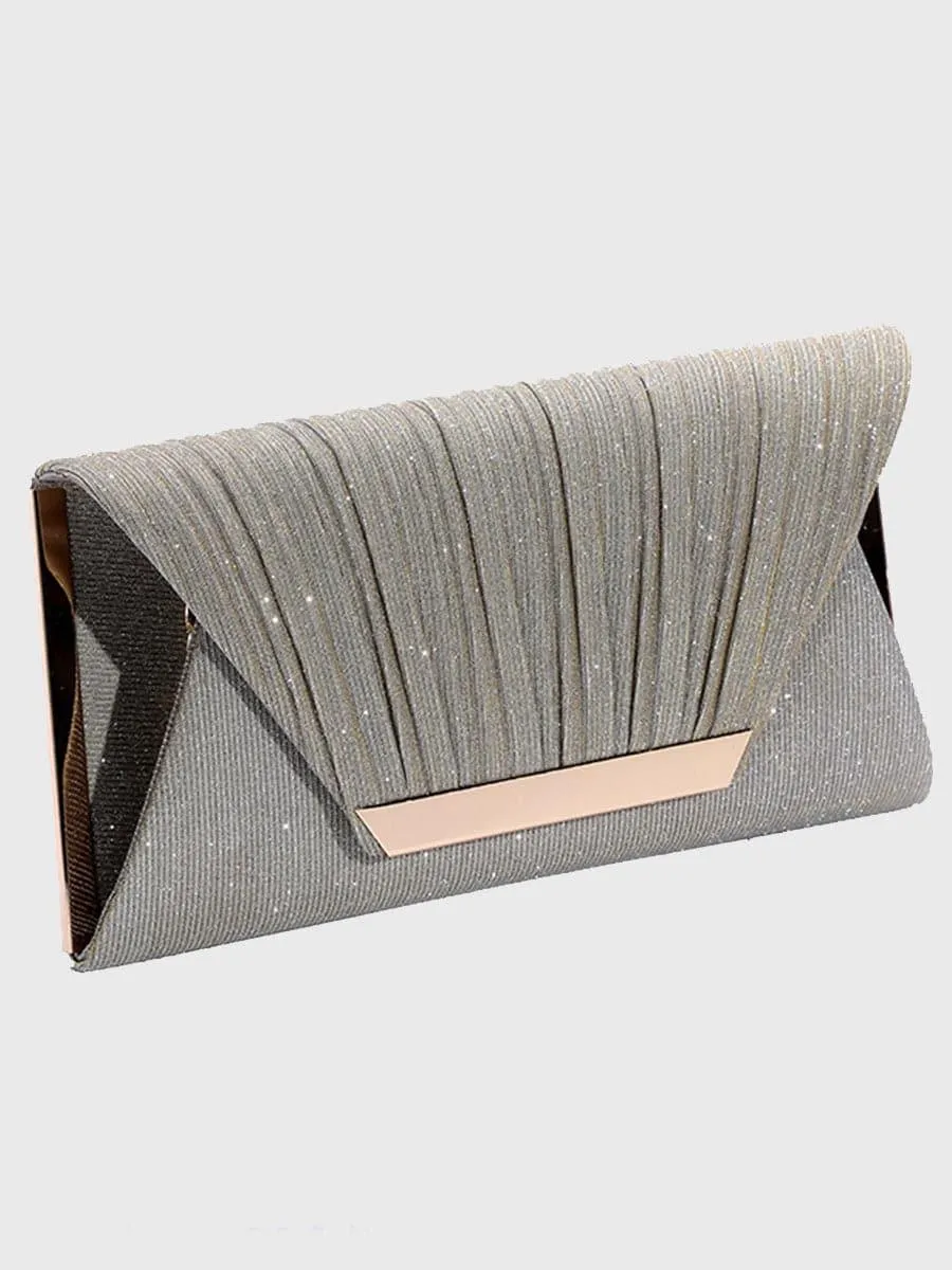 Fold Clamp Dinner Evening Dress Clutch Bag MNBF007