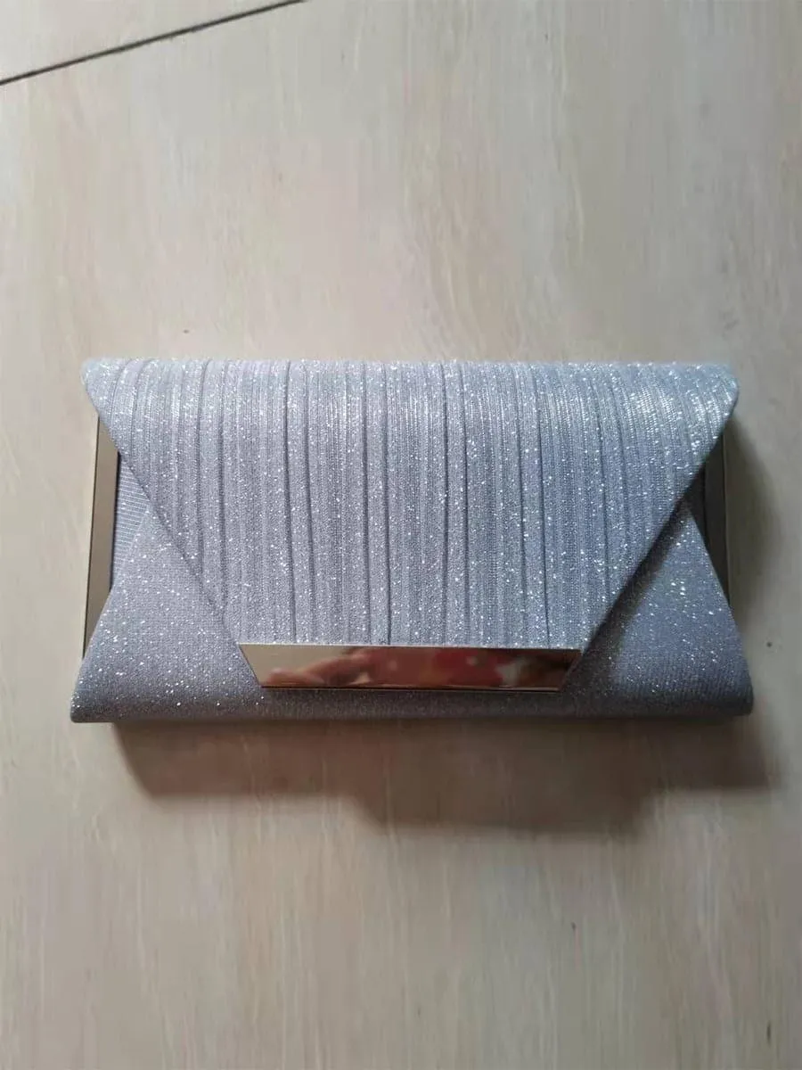 Fold Clamp Dinner Evening Dress Clutch Bag MNBF007