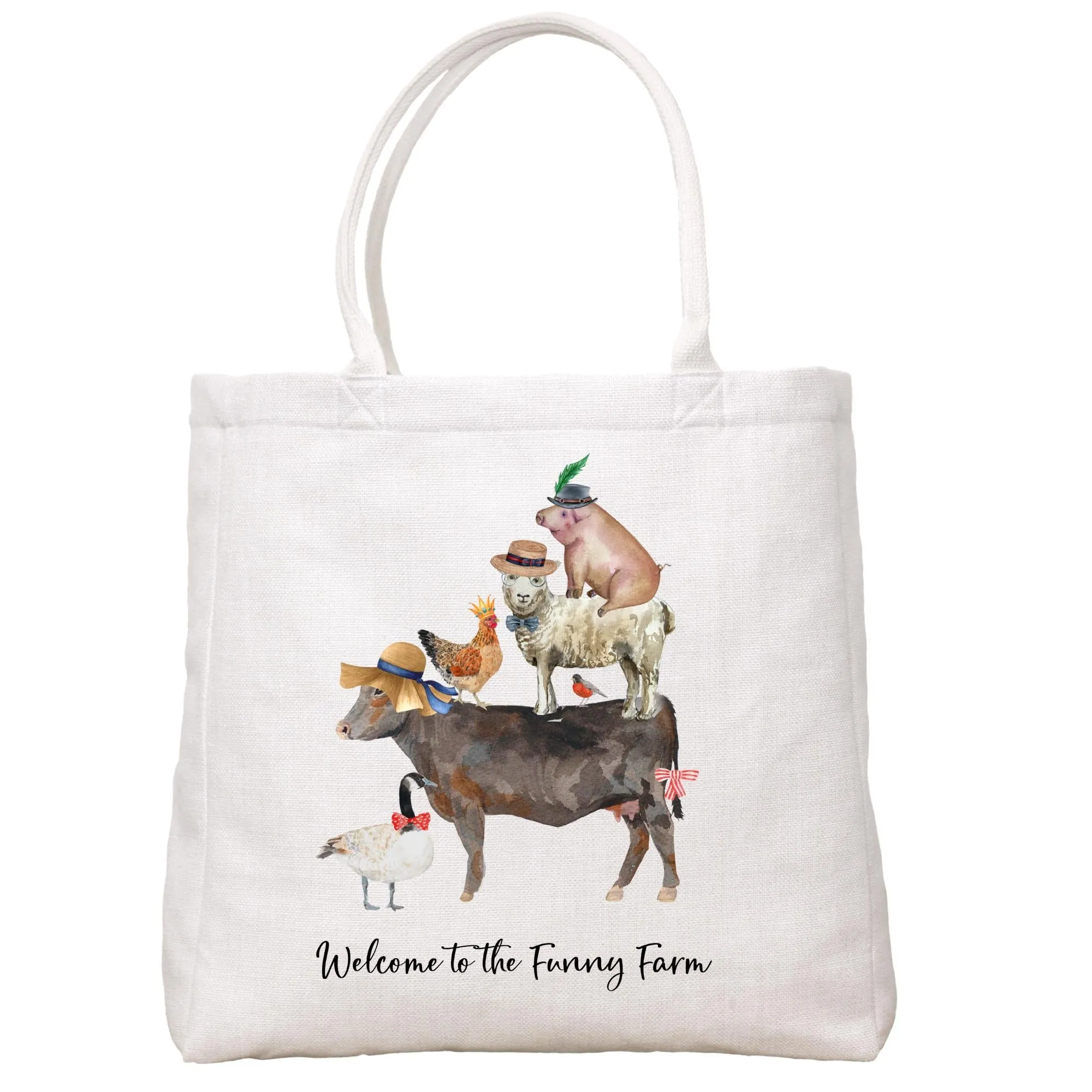 Funny Farm Tote Bag
