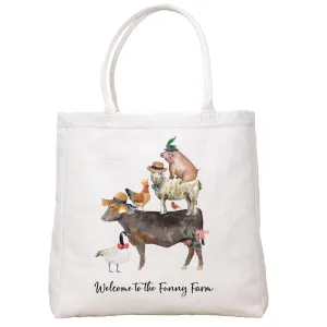 Funny Farm Tote Bag